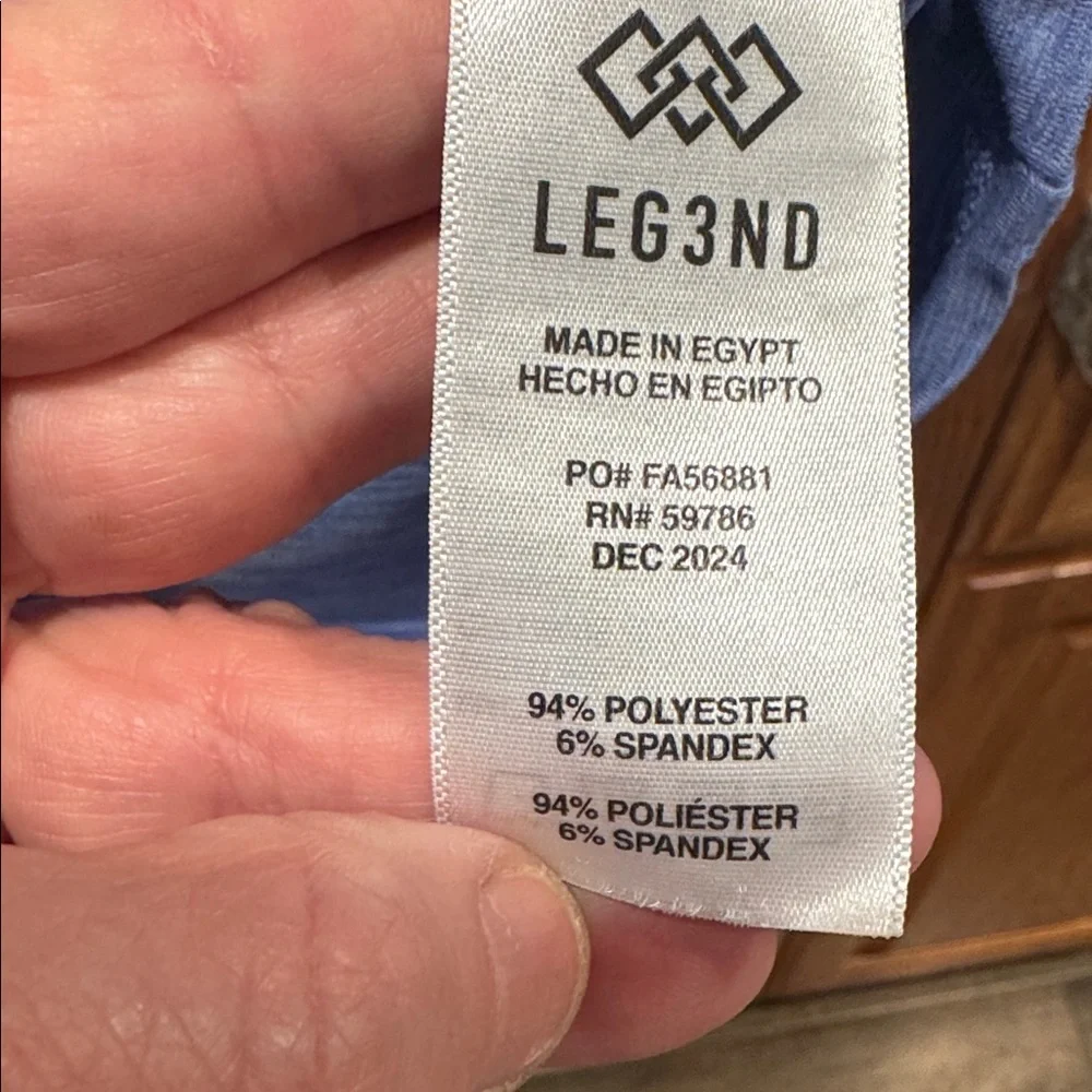 Light Blue V-Neck Short Sleeve Tee super soft - Picture 3 of 5